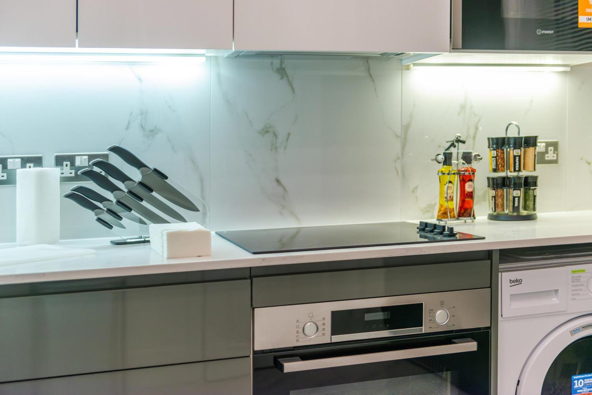5H Modern Elegance 1-Bedroom City Living In 伦敦 外观 照片